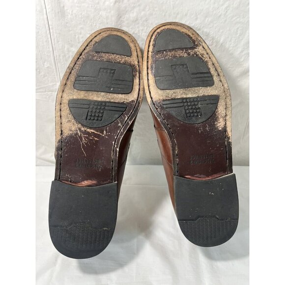 Johnston Murphy Halsey Brown Leather Mens 12 M Woven Kiltie Tassel Casual Shoes main image 10